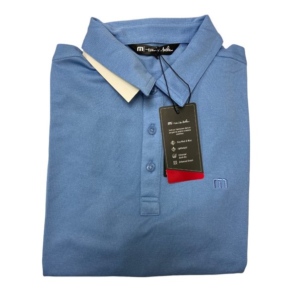 Travis Mathew Golf Polo - Blue - Picture 2 of 2